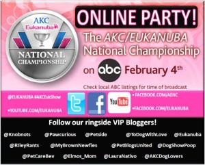 AKC/Eukanuba this weekend: join the party!
