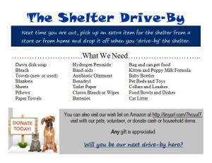 Shelter Drive-By Update