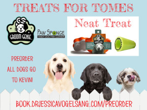 Grungy Dogs rejoice: Neat Treat Groom Genie and Paw Sponge are here!